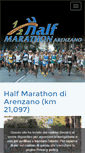Mobile Screenshot of halfmarathonarenzano.it